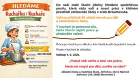 Hledáme posilu do našeho týmu